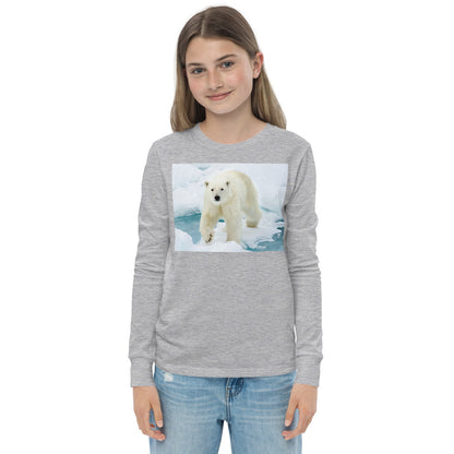 Premium Soft Long Sleeve - Polar Bear on Ice