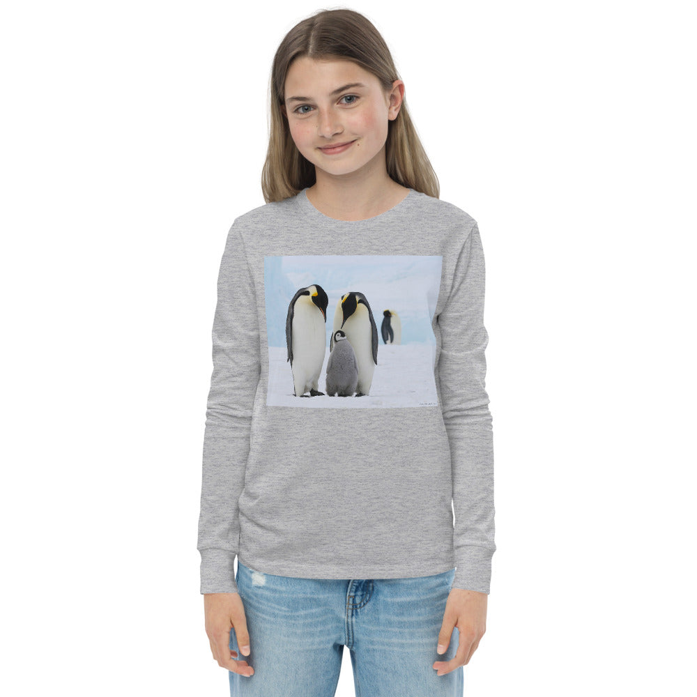 Premium Soft Long Sleeve - Penguin Family