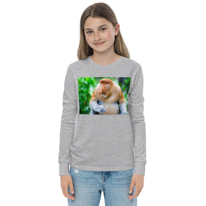 Premium Soft Long Sleeve - Nosey Monkey