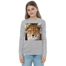 Load image into Gallery viewer, Premium Soft Long Sleeve - Cheetah Stare
