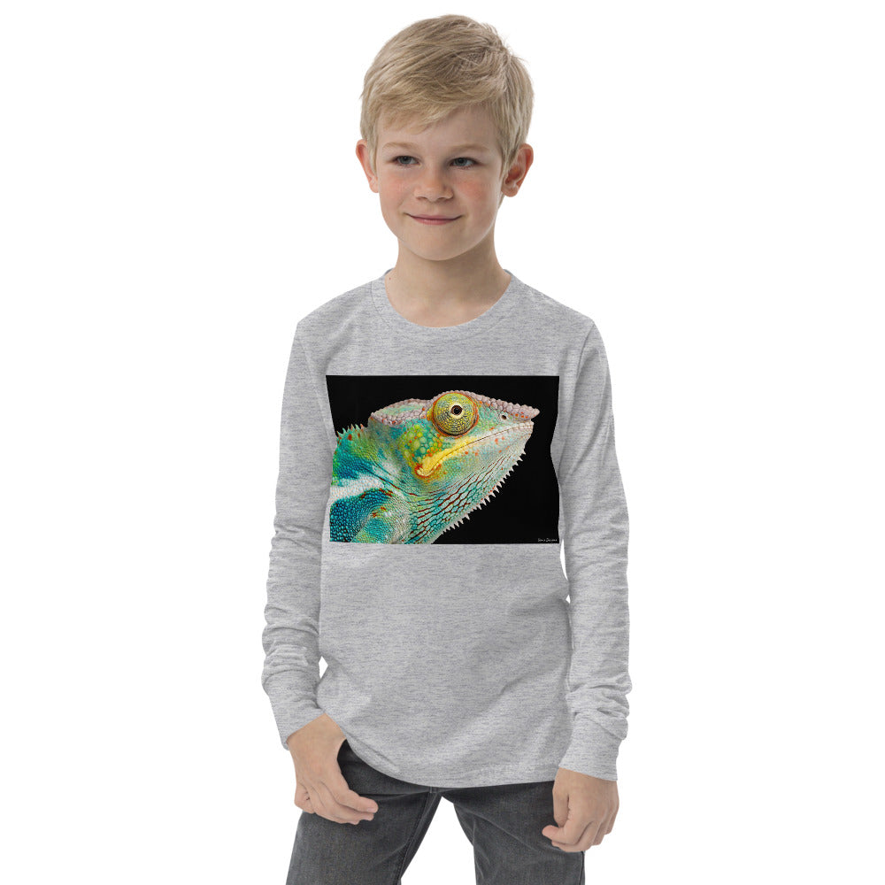 Premium Soft Long Sleeve - FRONT & BACK: Chameleons