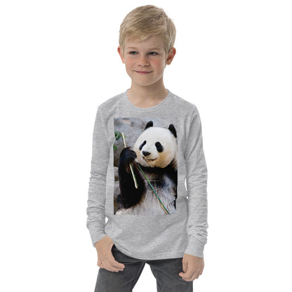 Premium Soft Long Sleeve - FRONT & BACK: Pandas