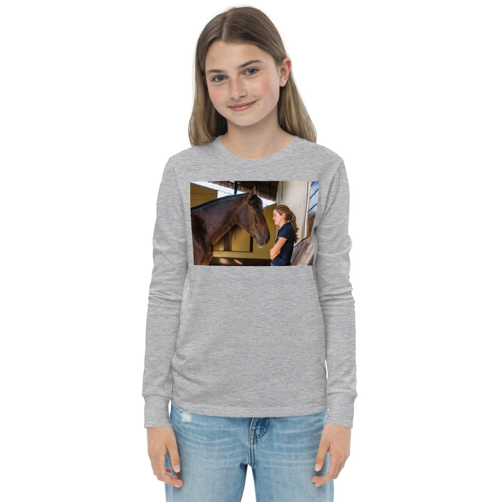 Premium Soft Long Sleeve - FRONT & BACK: We Need to Talk & Galloping Horses
