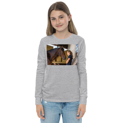 Premium Soft Long Sleeve - FRONT & BACK: We Need to Talk & Galloping Horses