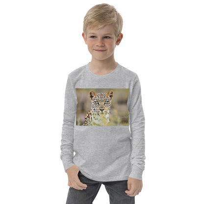 Premium Soft Long Sleeve - Green Eyed Leopard