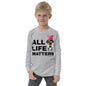 Premium Long Sleeve - FRONT & BACK: All Life Matters - End Racism