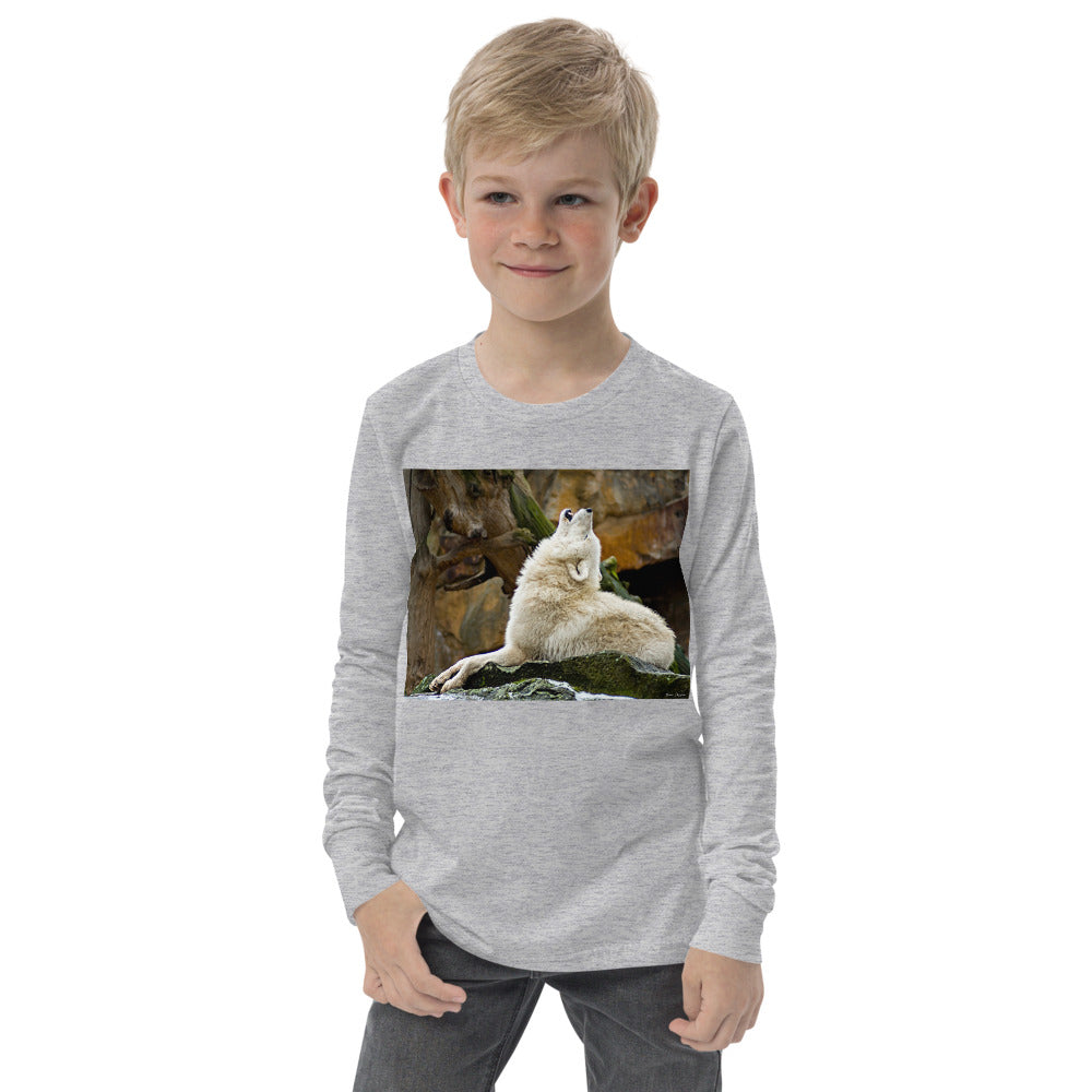 Premium Soft Long Sleeve - Howling Wolf