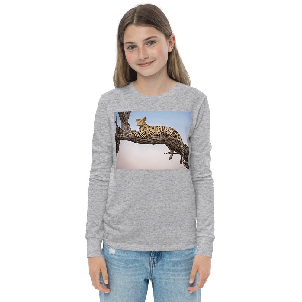 Premium Soft Long Sleeve - Leopard Sunset