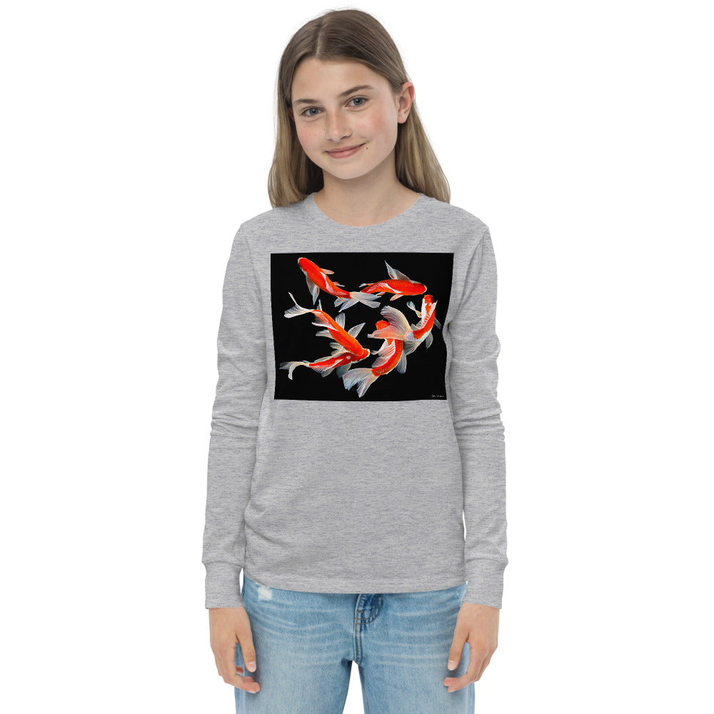 Premium Soft Long Sleeve - Six Koi