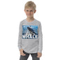 Premium Soft Long Sleeve - Humpback Whale Playing