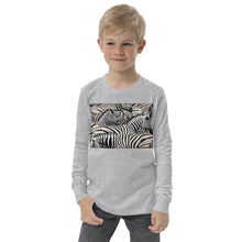 Load image into Gallery viewer, Premium Soft Long Sleeve - Sharp Dressed Zebra
