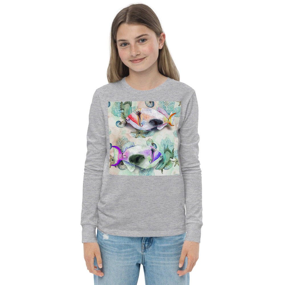 Premium Soft Long Sleeve - Painted Fish