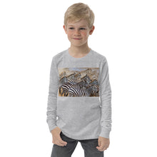 Load image into Gallery viewer, Premium Long Sleeve - FRONT Print: Zebra Stripes
