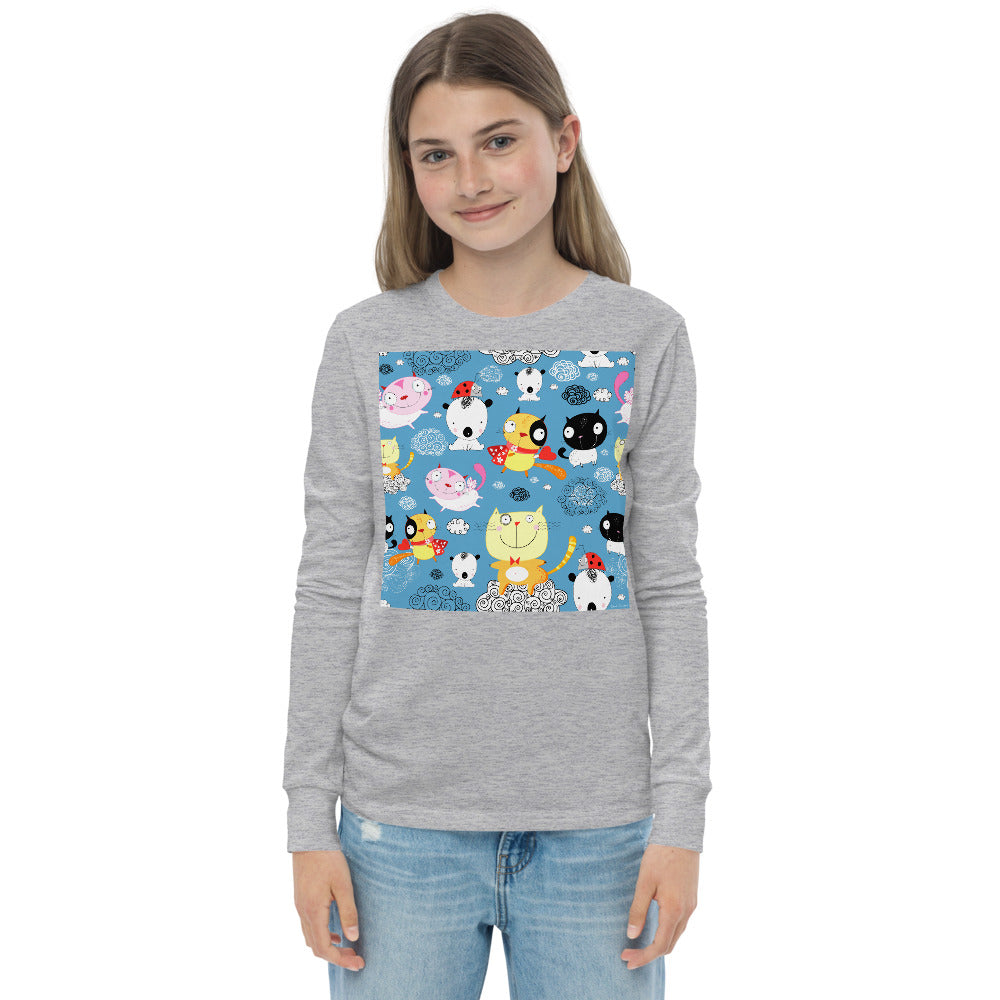 Premium Soft Long Sleeve - Happy Cats