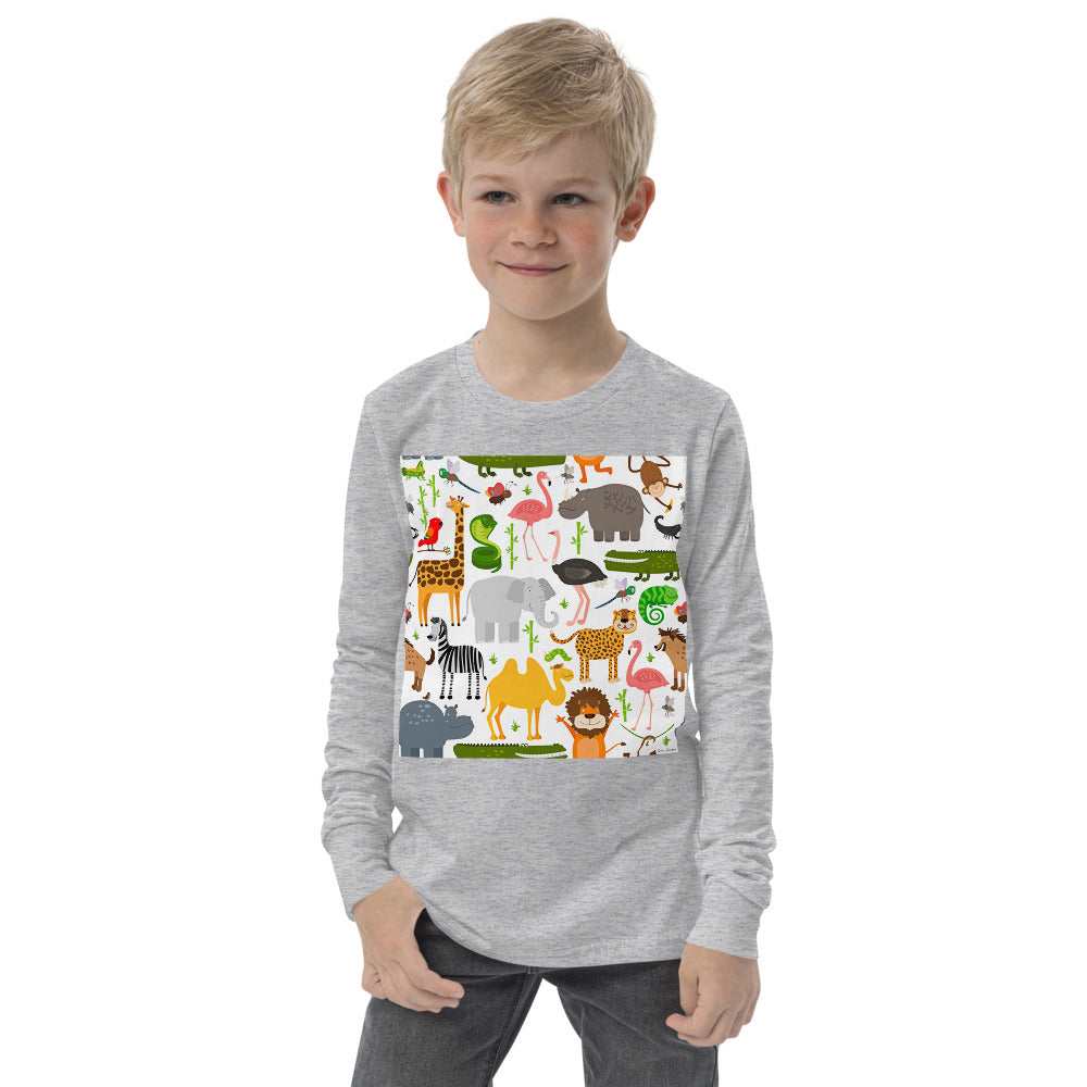 Premium Soft Long Sleeve - It's All Happening at the Zoo