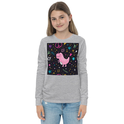 Pink Dino. Peace Out!