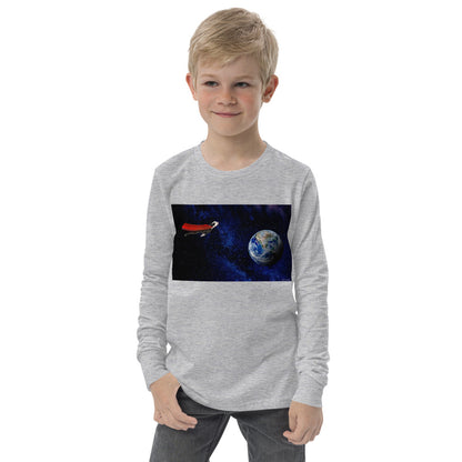 Premium Soft Long Sleeve - Super Dog in Space