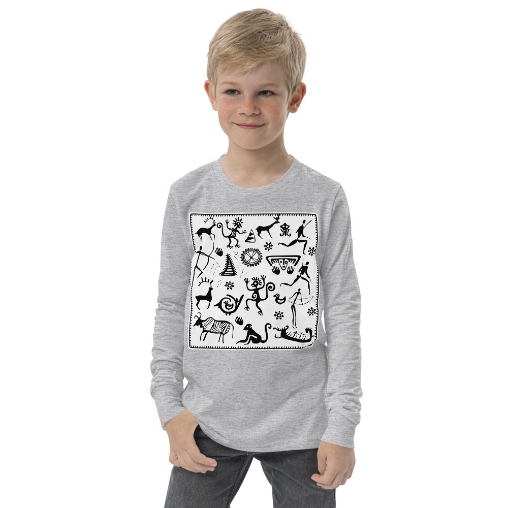 Premium Soft Long Sleeve - Petroglyphs