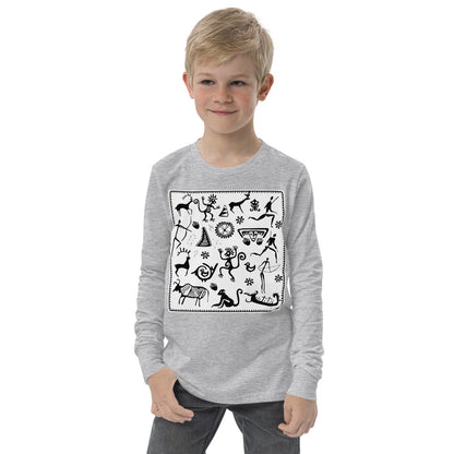 Premium Soft Long Sleeve - Petroglyphs