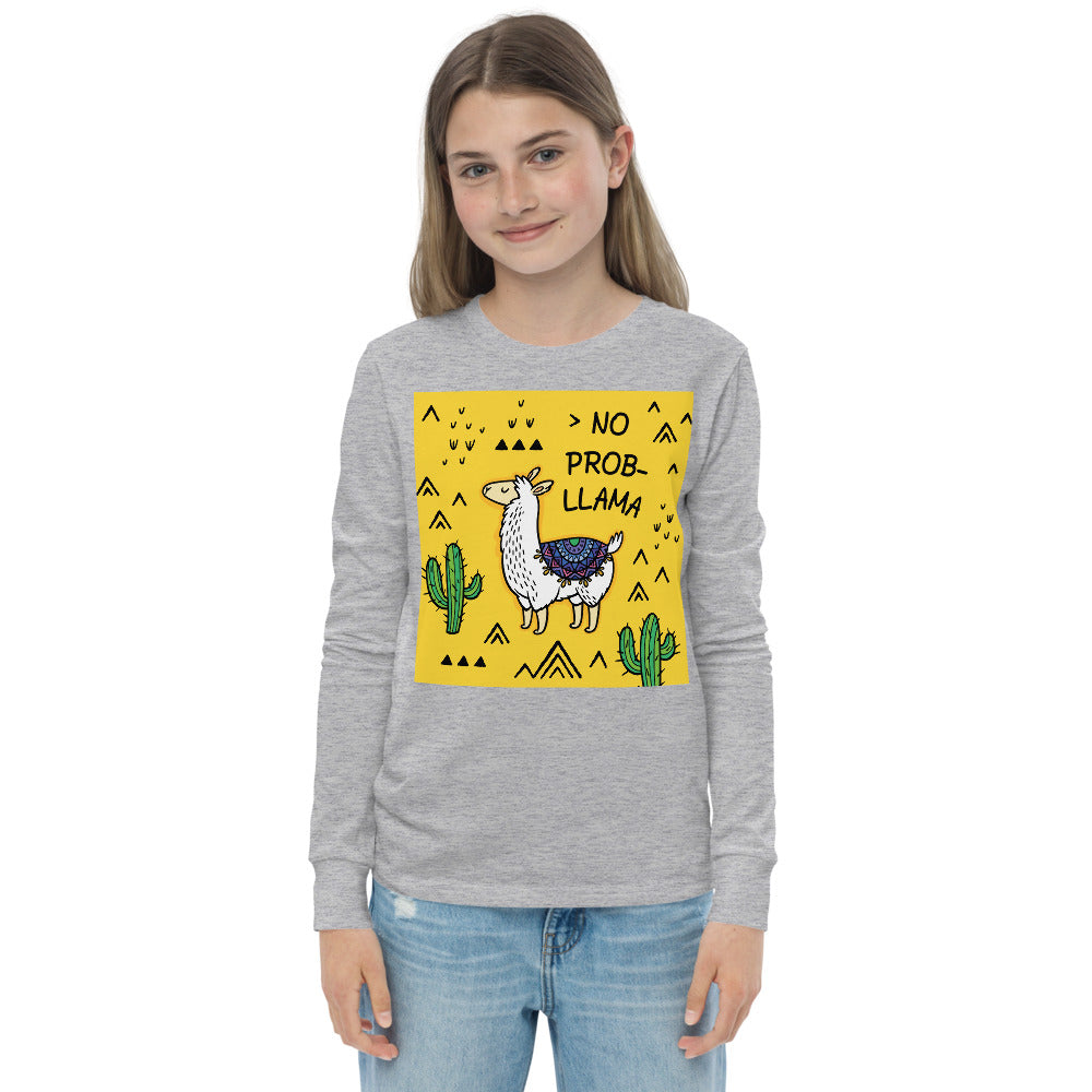 Premium Long Sleeve - NO PROB-LLAMA