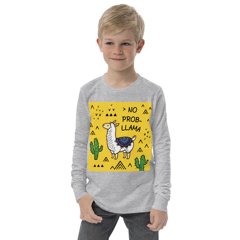 Premium Long Sleeve - NO PROB-LLAMA