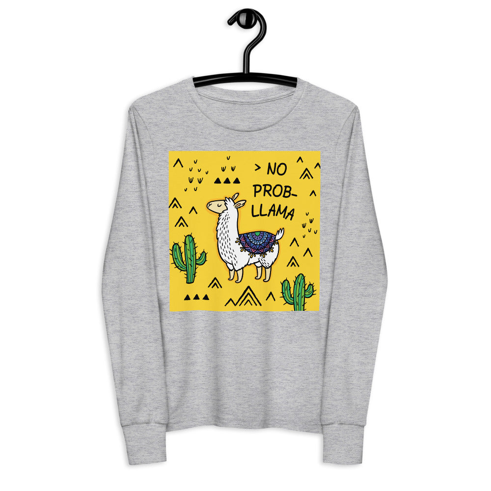 Premium Long Sleeve - NO PROB-LLAMA