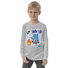 Load image into Gallery viewer, Premium Long Sleeve - Yeti Campfire
