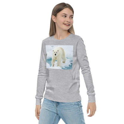Premium Soft Long Sleeve - Polar Bear on Ice