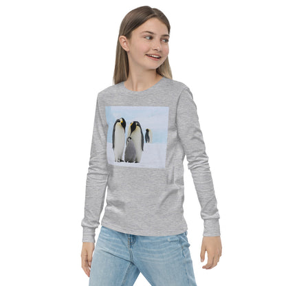 Premium Soft Long Sleeve - Penguin Family