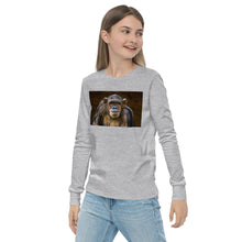 Load image into Gallery viewer, Premium Soft Long Sleeve - Chimpanzee Portrait
