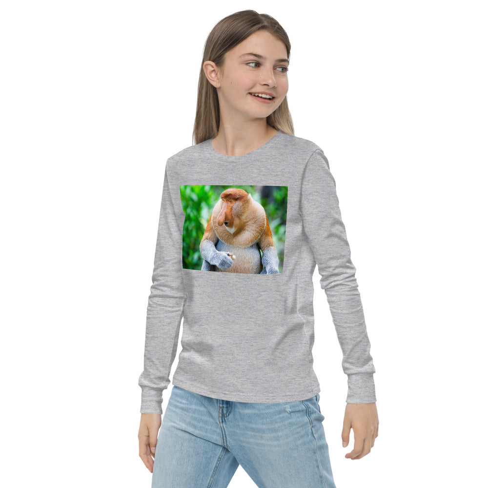 Premium Soft Long Sleeve - Nosey Monkey