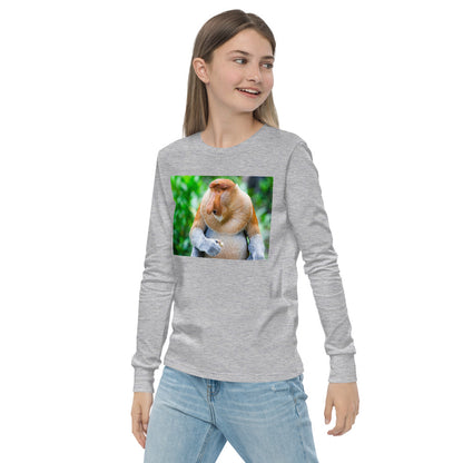 Premium Soft Long Sleeve - Nosey Monkey