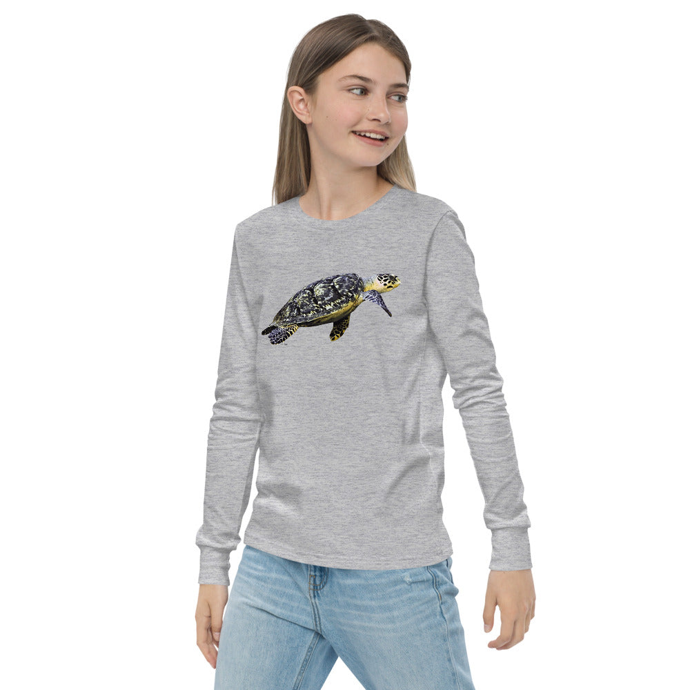 Premium Soft Long Sleeve - Flathead Sea Turtle