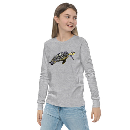 Premium Soft Long Sleeve - Flathead Sea Turtle