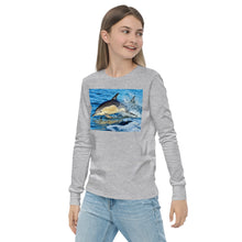 Load image into Gallery viewer, Premium Soft Long Sleeve - Dolphin Splash
