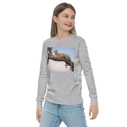 Premium Soft Long Sleeve - Leopard Sunset