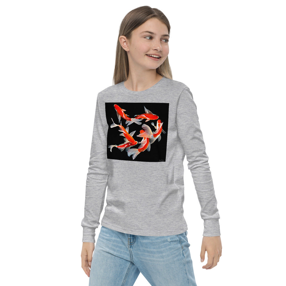 Premium Soft Long Sleeve - Six Koi