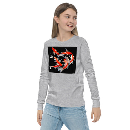 Premium Soft Long Sleeve - Six Koi