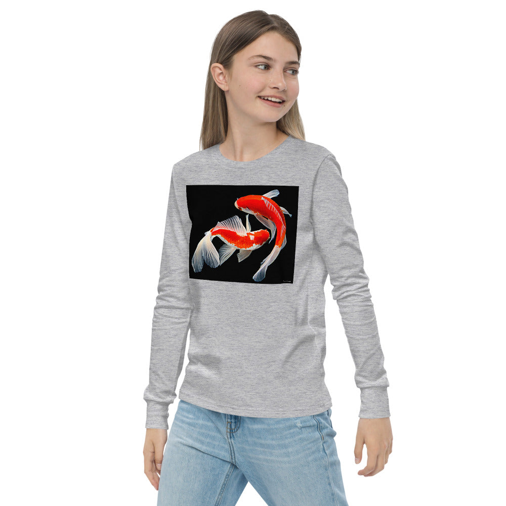 Premium Long Sleeve - Two koi