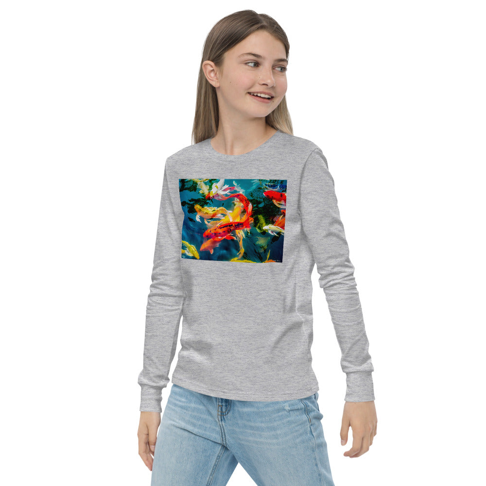 Premium Soft Long Sleeve - Koi Pond