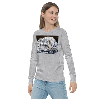 Premium Soft Long Sleeve - Snow Leopard