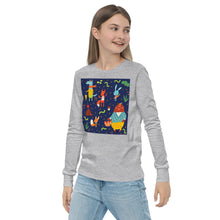 Load image into Gallery viewer, Premium Soft Long Sleeve - Fancy Bear &amp; Friends
