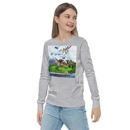 Premium Soft Long Sleeve - A bunch of Animals