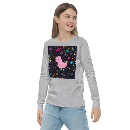 Pink Dino. Peace Out!