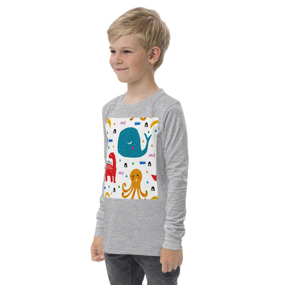 Premium Soft Long Sleeve - An Octopus, a Dino & a Whale...