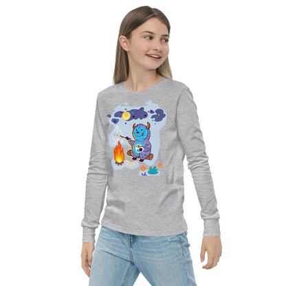 Premium Long Sleeve - Yeti Campfire