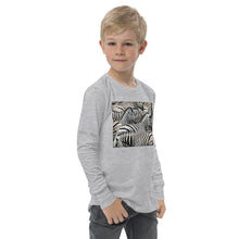 Load image into Gallery viewer, Premium Soft Long Sleeve - Sharp Dressed Zebra
