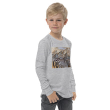 Load image into Gallery viewer, Premium Long Sleeve - FRONT Print: Zebra Stripes
