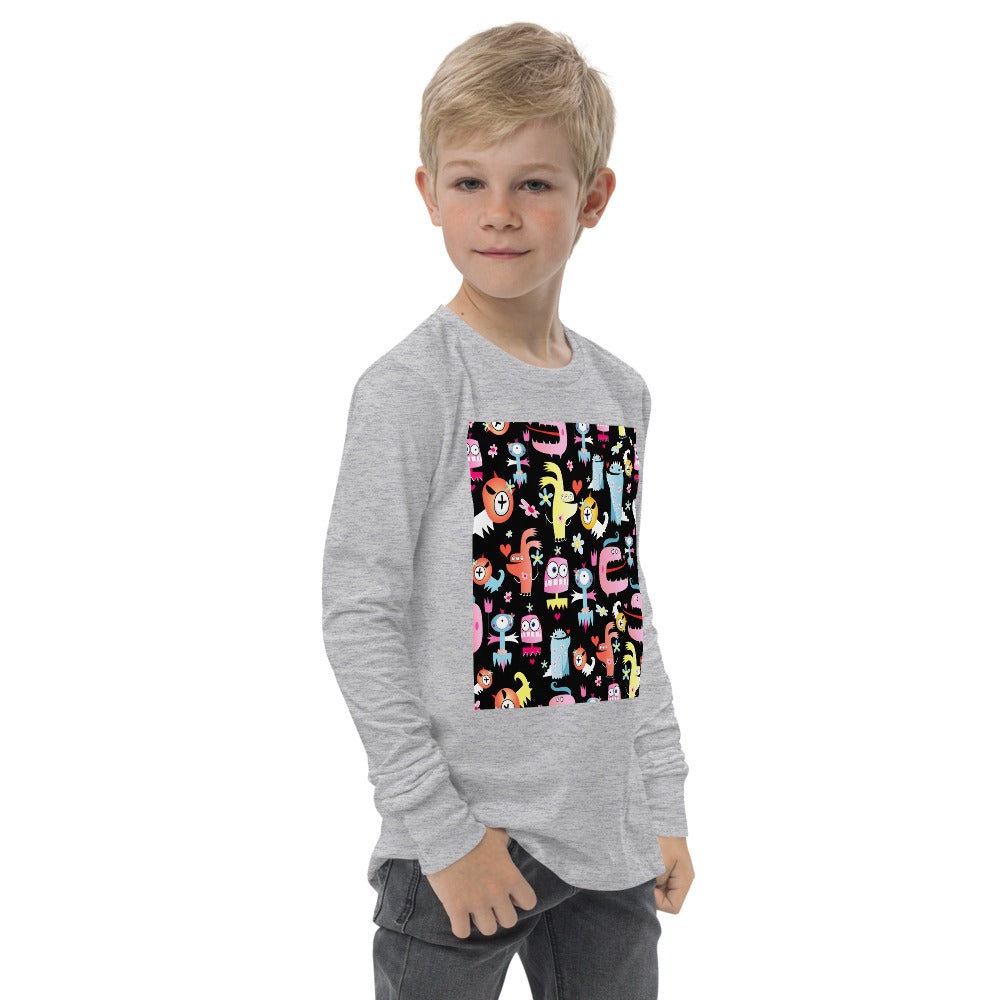 Premium Soft Long Sleeve - Space Monsters