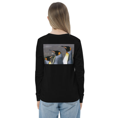 Premium Soft Long Sleeve - FRONT & BACK: Emperor Penguins